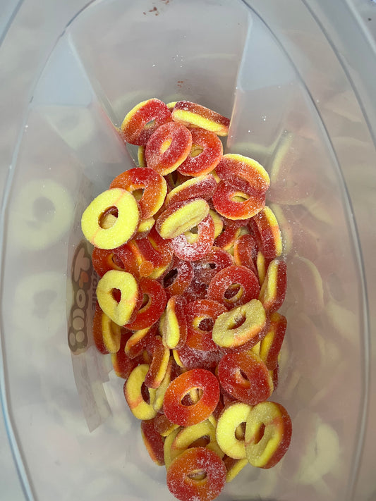 Chamoy Trolli Peachy Sour Gummy Rings